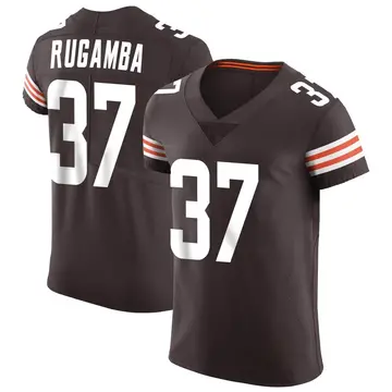 Nike Emmanuel Rugamba Men's Elite Cleveland Browns Brown Vapor Jersey