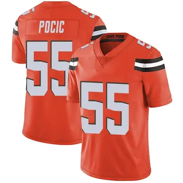 Nike Ethan Pocic Youth Limited Cleveland Browns Orange Alternate Vapor Untouchable Jersey