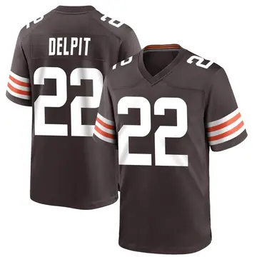 Nike Grant Delpit Youth Game Cleveland Browns Brown Team Color Jersey