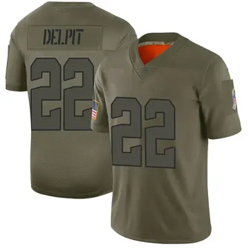 Nike Grant Delpit Youth Limited Cleveland Browns Camo 2019 Salute to Service Jersey
