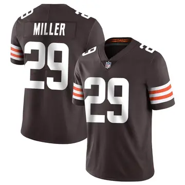Nike Herb Miller Youth Limited Cleveland Browns Brown Team Color Vapor Untouchable Jersey