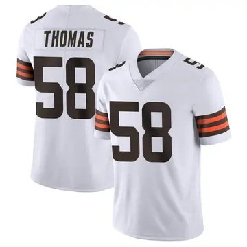 Nike Isaiah Thomas Youth Limited Cleveland Browns White Vapor Untouchable Jersey