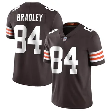 Nike Ja'Marcus Bradley Men's Limited Cleveland Browns Brown Team Color Vapor Untouchable Jersey