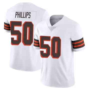 Nike Jacob Phillips Men's Limited Cleveland Browns White Vapor 1946 Collection Alternate Jersey