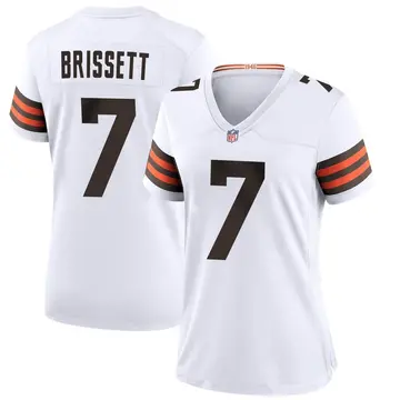 Nike Jacoby Brissett Women's Game Cleveland Browns White Jersey
