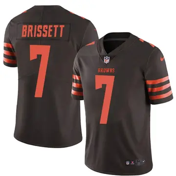 Nike Jacoby Brissett Youth Limited Cleveland Browns Brown Color Rush Jersey
