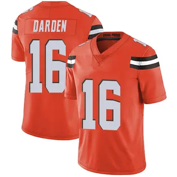 Nike Jaelon Darden Men's Limited Cleveland Browns Orange Alternate Vapor Untouchable Jersey