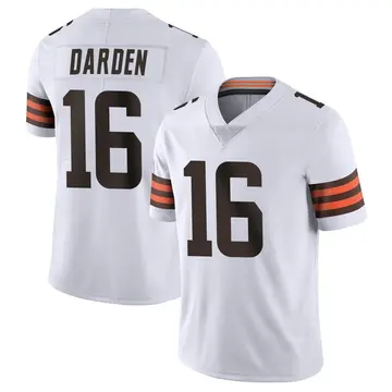 Nike Jaelon Darden Men's Limited Cleveland Browns White Vapor Untouchable Jersey