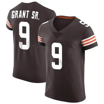 Nike Jakeem Grant Sr. Men's Elite Cleveland Browns Brown Vapor Jersey