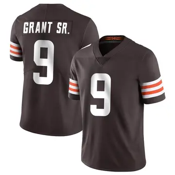 Nike Jakeem Grant Sr. Men's Limited Cleveland Browns Brown Team Color Vapor Untouchable Jersey
