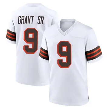 Nike Jakeem Grant Sr. Youth Game Cleveland Browns White 1946 Collection Alternate Jersey