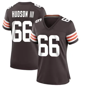 Nike James Hudson III Women's Game Cleveland Browns Brown Team Color Jersey