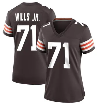 Nike Jedrick Wills Jr. Women's Game Cleveland Browns Brown Team Color Jersey