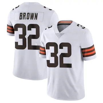 Nike Jim Brown Youth Limited Cleveland Browns White Vapor Untouchable Jersey