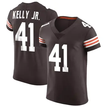 Nike John Kelly Jr. Men's Elite Cleveland Browns Brown Vapor Jersey
