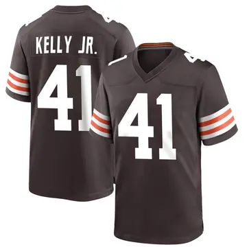 Nike John Kelly Jr. Men's Game Cleveland Browns Brown Team Color Jersey