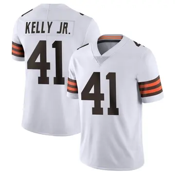 Nike John Kelly Jr. Men's Limited Cleveland Browns White Vapor Untouchable Jersey