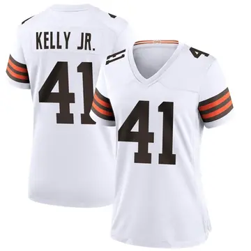 Nike John Kelly Jr. Women's Game Cleveland Browns White Jersey