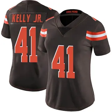 Nike John Kelly Jr. Women's Limited Cleveland Browns Brown Team Color Vapor Untouchable Jersey