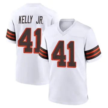 Nike John Kelly Jr. Youth Game Cleveland Browns White 1946 Collection Alternate Jersey