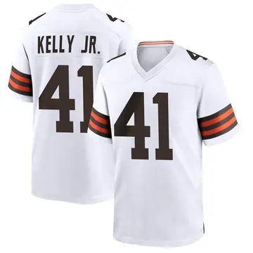 Nike John Kelly Jr. Youth Game Cleveland Browns White Jersey