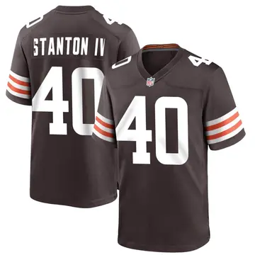 Nike Johnny Stanton IV Youth Game Cleveland Browns Brown Team Color Jersey
