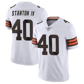 Nike Johnny Stanton IV Youth Limited Cleveland Browns White Vapor Untouchable Jersey