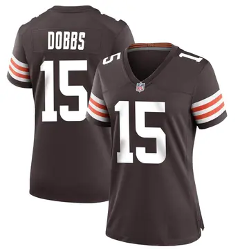 Nike Joshua Dobbs Women's Game Cleveland Browns Brown Team Color Jersey