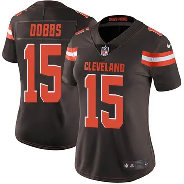 Nike Joshua Dobbs Women's Limited Cleveland Browns Brown Team Color Vapor Untouchable Jersey