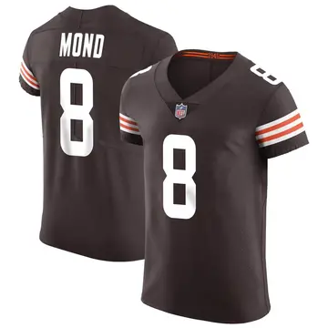 Nike Kellen Mond Men's Elite Cleveland Browns Brown Vapor Jersey
