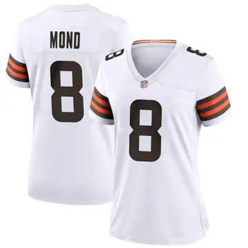 Nike Kellen Mond Women's Game Cleveland Browns White Jersey
