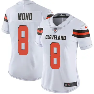 Nike Kellen Mond Women's Limited Cleveland Browns White Vapor Untouchable Jersey