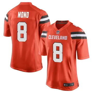 Nike Kellen Mond Youth Game Cleveland Browns Orange Alternate Jersey