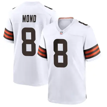 Nike Kellen Mond Youth Game Cleveland Browns White Jersey