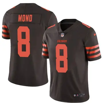 Nike Kellen Mond Youth Limited Cleveland Browns Brown Color Rush Jersey