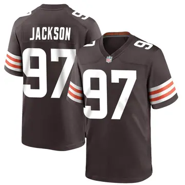 Nike Malik Jackson Youth Game Cleveland Browns Brown Team Color Jersey