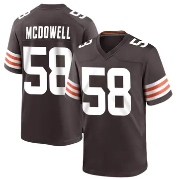Nike Malik McDowell Youth Game Cleveland Browns Brown Team Color Jersey