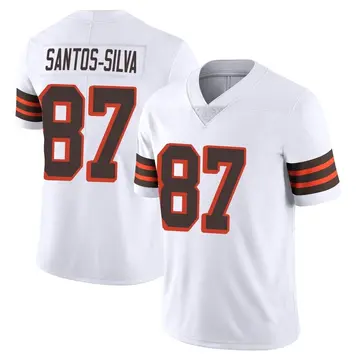 Nike Marcus Santos-Silva Youth Limited Cleveland Browns White Vapor 1946 Collection Alternate Jersey