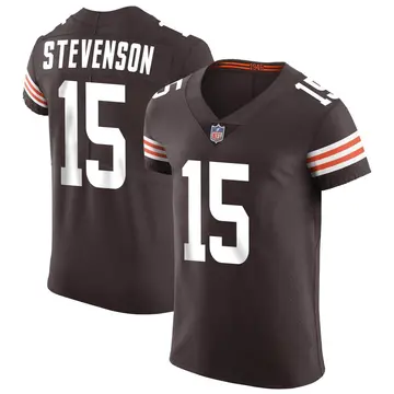 Nike Marquez Stevenson Men's Elite Cleveland Browns Brown Vapor Jersey