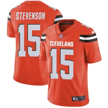 Nike Marquez Stevenson Men's Limited Cleveland Browns Orange Alternate Vapor Untouchable Jersey