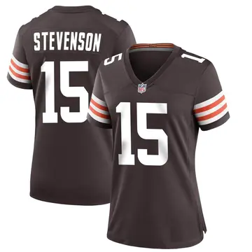 Nike Marquez Stevenson Women's Game Cleveland Browns Brown Team Color Jersey