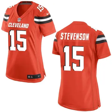 Nike Marquez Stevenson Women's Game Cleveland Browns Orange Alternate Jersey