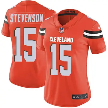 Nike Marquez Stevenson Women's Limited Cleveland Browns Orange Alternate Vapor Untouchable Jersey