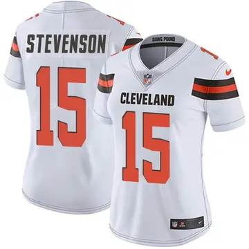 Nike Marquez Stevenson Women's Limited Cleveland Browns White Vapor Untouchable Jersey