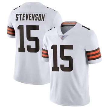 Nike Marquez Stevenson Youth Limited Cleveland Browns White Vapor Untouchable Jersey