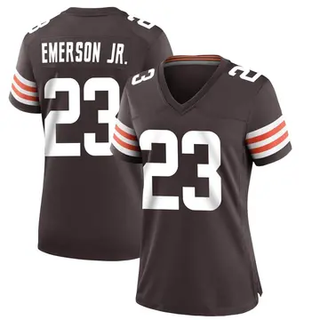 Nike Martin Emerson Jr. Women's Game Cleveland Browns Brown Team Color Jersey