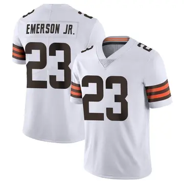 Nike Martin Emerson Jr. Youth Limited Cleveland Browns White Vapor Untouchable Jersey