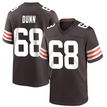 Nike Michael Dunn Men's Game Cleveland Browns Brown Team Color Jersey