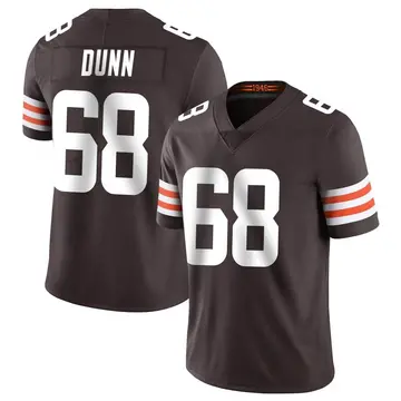 Nike Michael Dunn Men's Limited Cleveland Browns Brown Team Color Vapor Untouchable Jersey