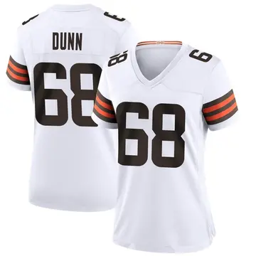 Nike Michael Dunn Women's Game Cleveland Browns White Jersey
